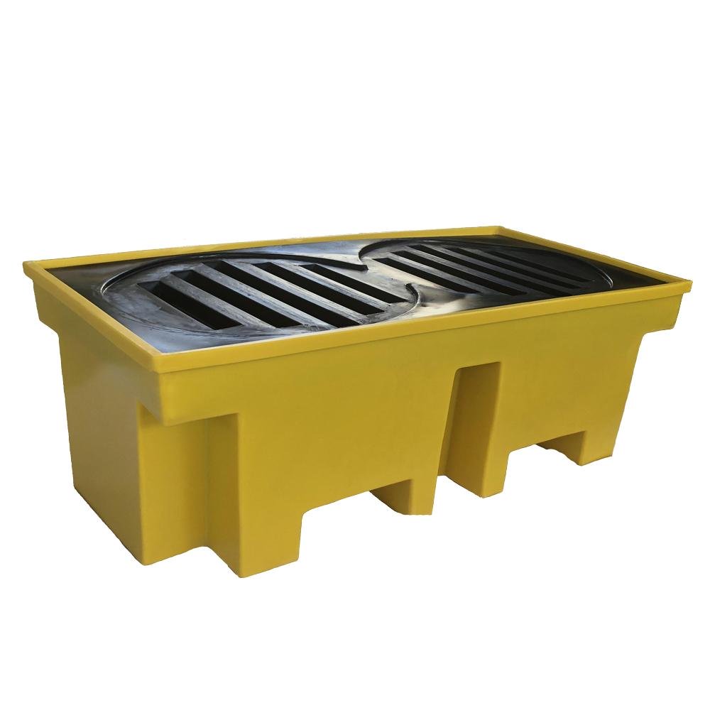 pallet de contenção para 2 tambores