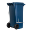 Carrinho coletor de lixo com pedal 120 litros