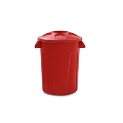 Cesto de Lixo com Tampa 60 Litros EV-CLT60